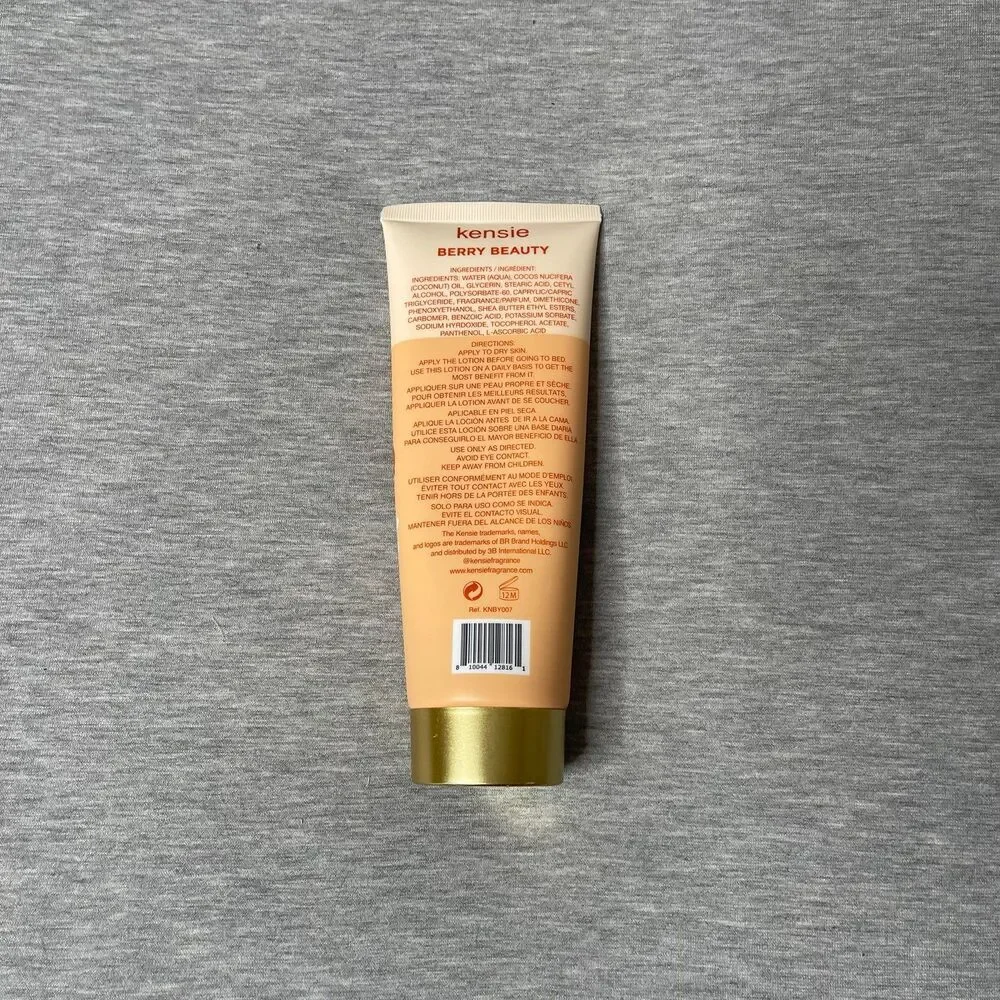 Kensie Berry Beauty Strawberry Full Size Body Lotion